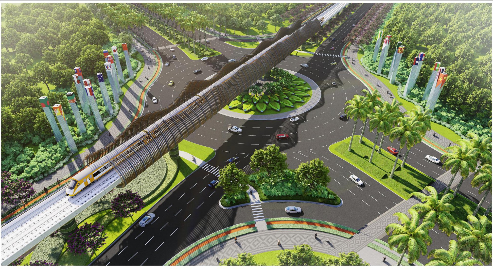 An Giang khởi công 10 dự án trọng điểm phục vụ APEC 2027 - Ảnh 2