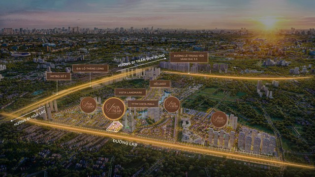 Vista Nam An Khánh mở rộng thêm 8 tòa cao tầng, hàng nghìn căn hộ cao cấp - Ảnh 2