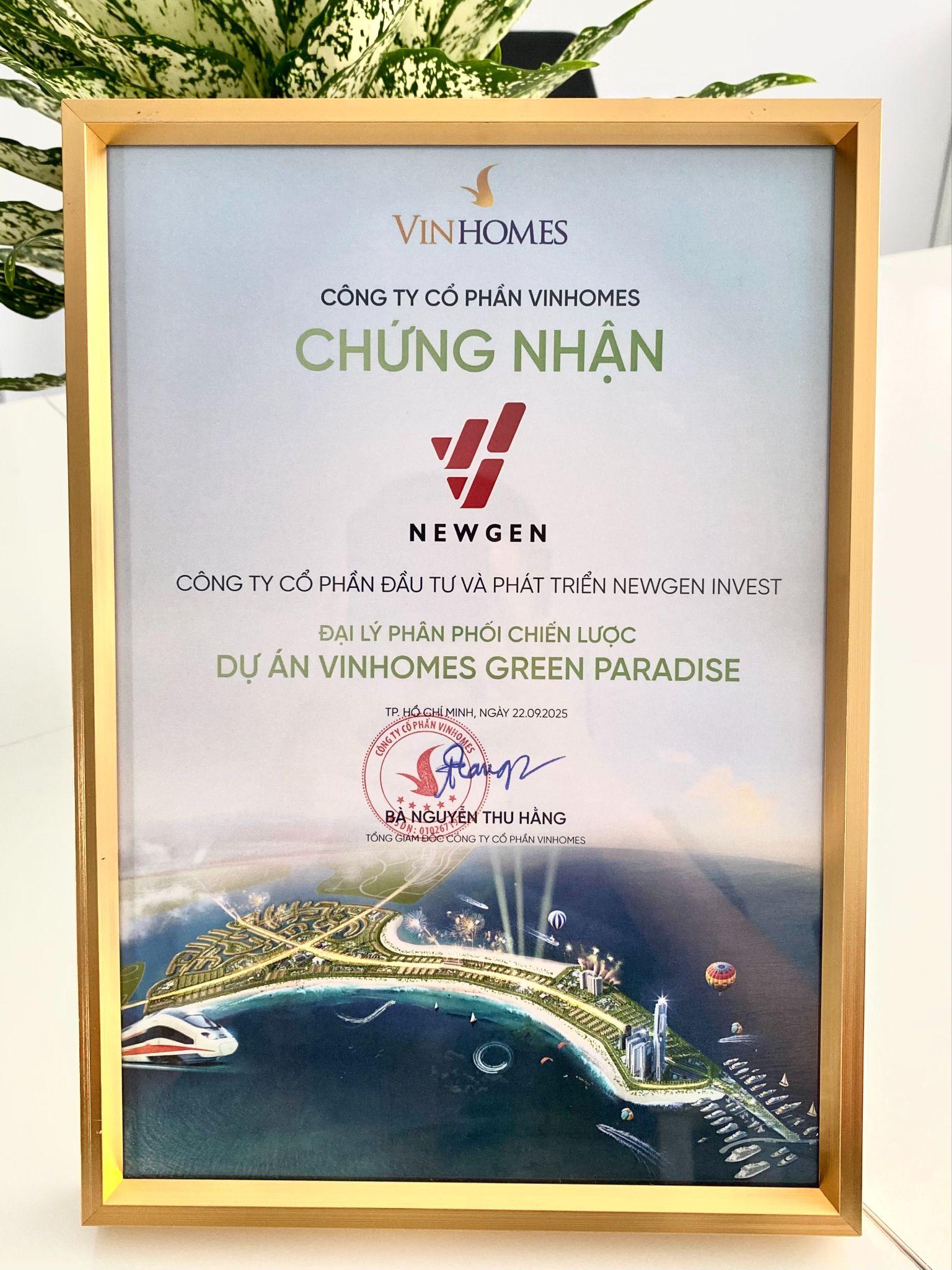 NewGen Invest – Đại lý phân phối chiến lược Vinhomes Green Paradise Cần Giờ! - Ảnh 3