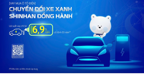 Ngân hàng Shinhan ưu đãi gói vay mua xe điện – Đồng hành cùng lối sống xanh