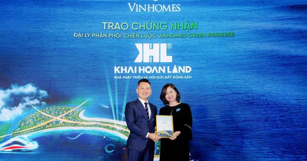 Khải Hoàn Land ký kết cùng Vinhomes, chính thức phân phối Vinhomes Green Paradise