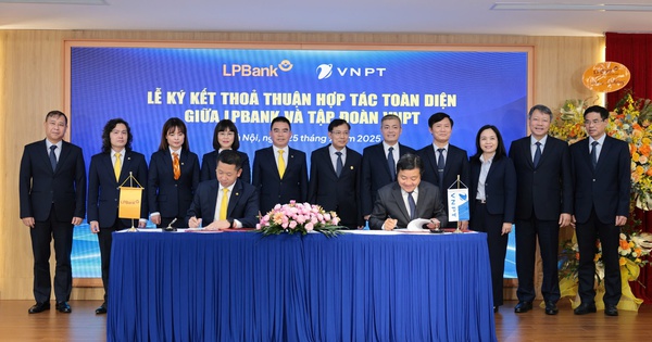VNPT và LPBank ký kết hợp tác toàn diện, thúc đẩy chuyển đổi số và phát triển bền vững