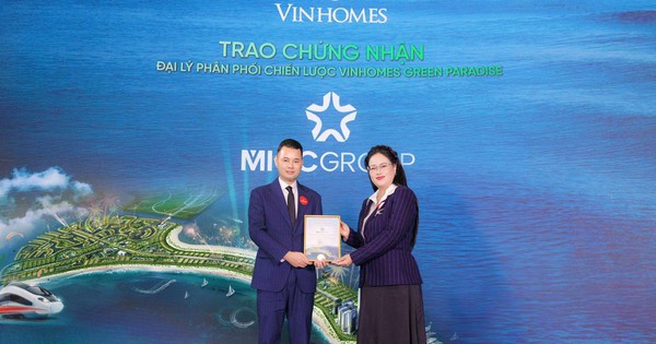 MICC Group trở thành đại lý F1 phân phối chiến lược dự án Vinhomes Green Paradise