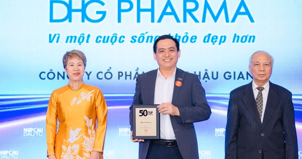 DHG Pharma giữ vững phong độ Top 50 Công ty kinh doanh hiệu quả nhất Việt Nam 14 năm liền