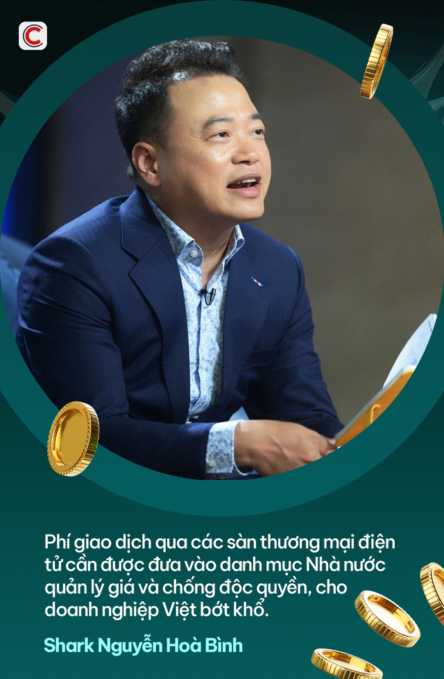 Shark Bình: Phí giao dịch qua các sàn thương mại điện tử cần được Nhà nước quản lý cho doanh nghiệp Việt bớt khổ - Ảnh 1