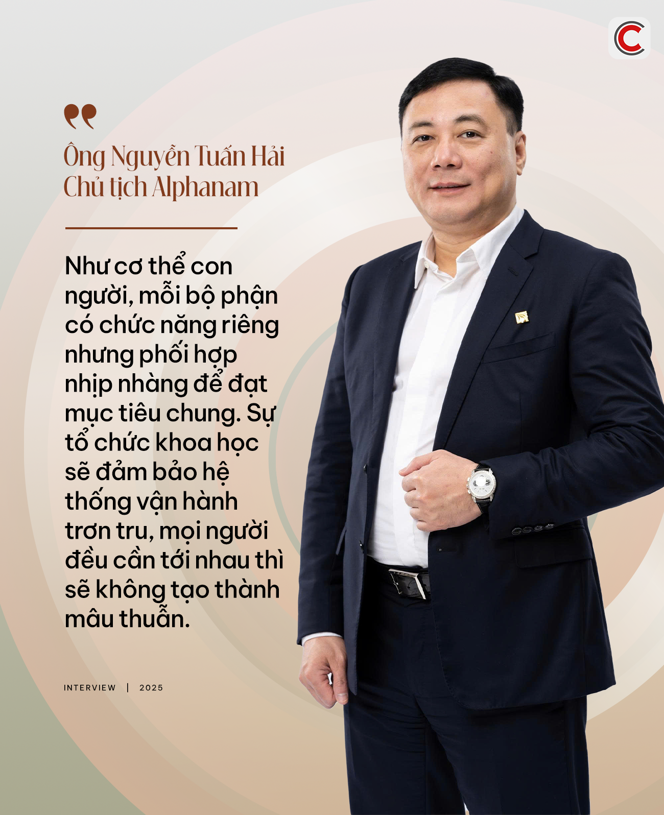 Chủ tịch Alphanam Nguyễn Tuấn Hải: Chọn đúng người, giao đúng việc – triết lý nhân sự giúp các thế hệ Gen X, Y, Z vừa được học, vừa được hành - Ảnh 1
