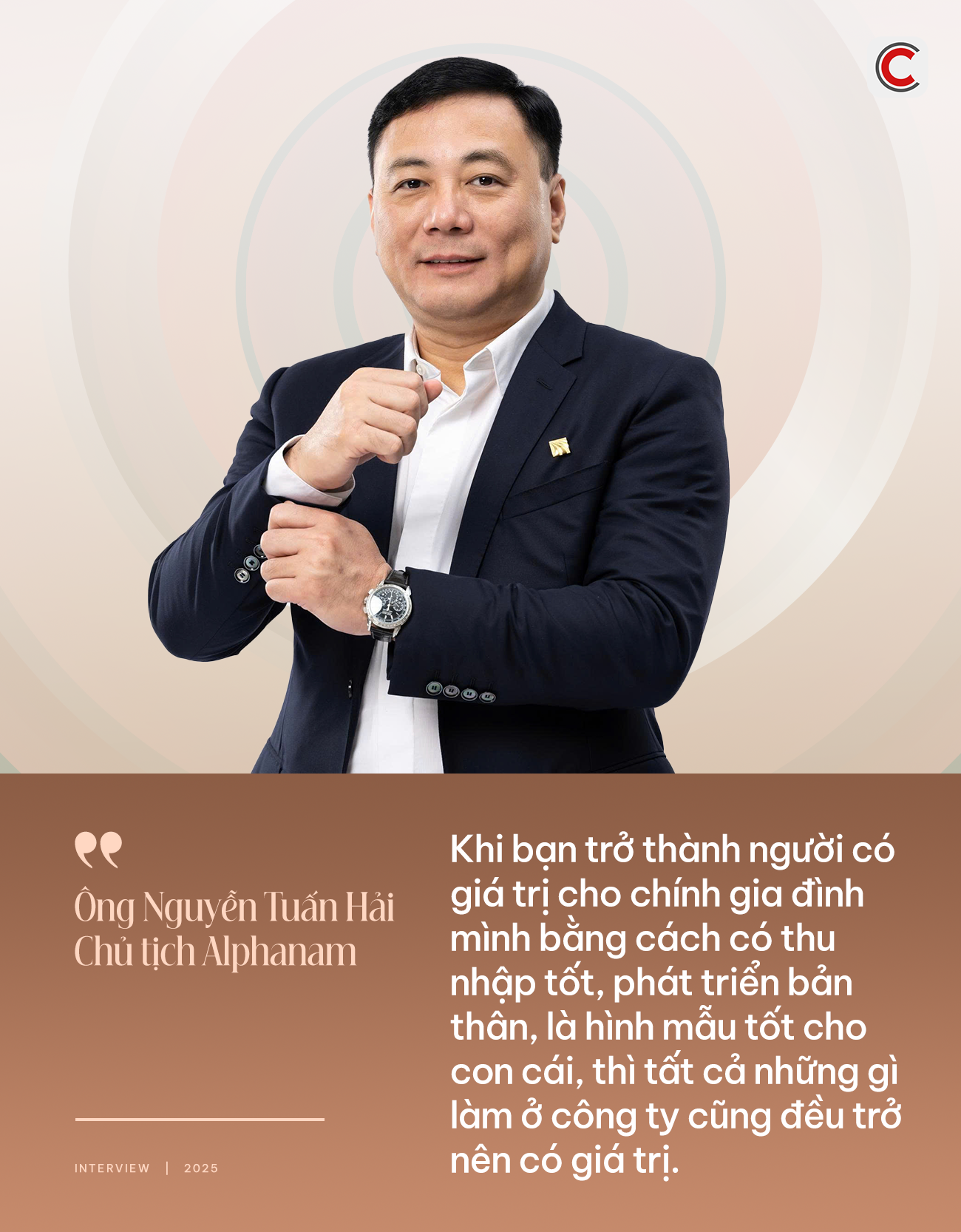 Chủ tịch Alphanam Nguyễn Tuấn Hải: Chọn đúng người, giao đúng việc – triết lý nhân sự giúp các thế hệ Gen X, Y, Z vừa được học, vừa được hành - Ảnh 2