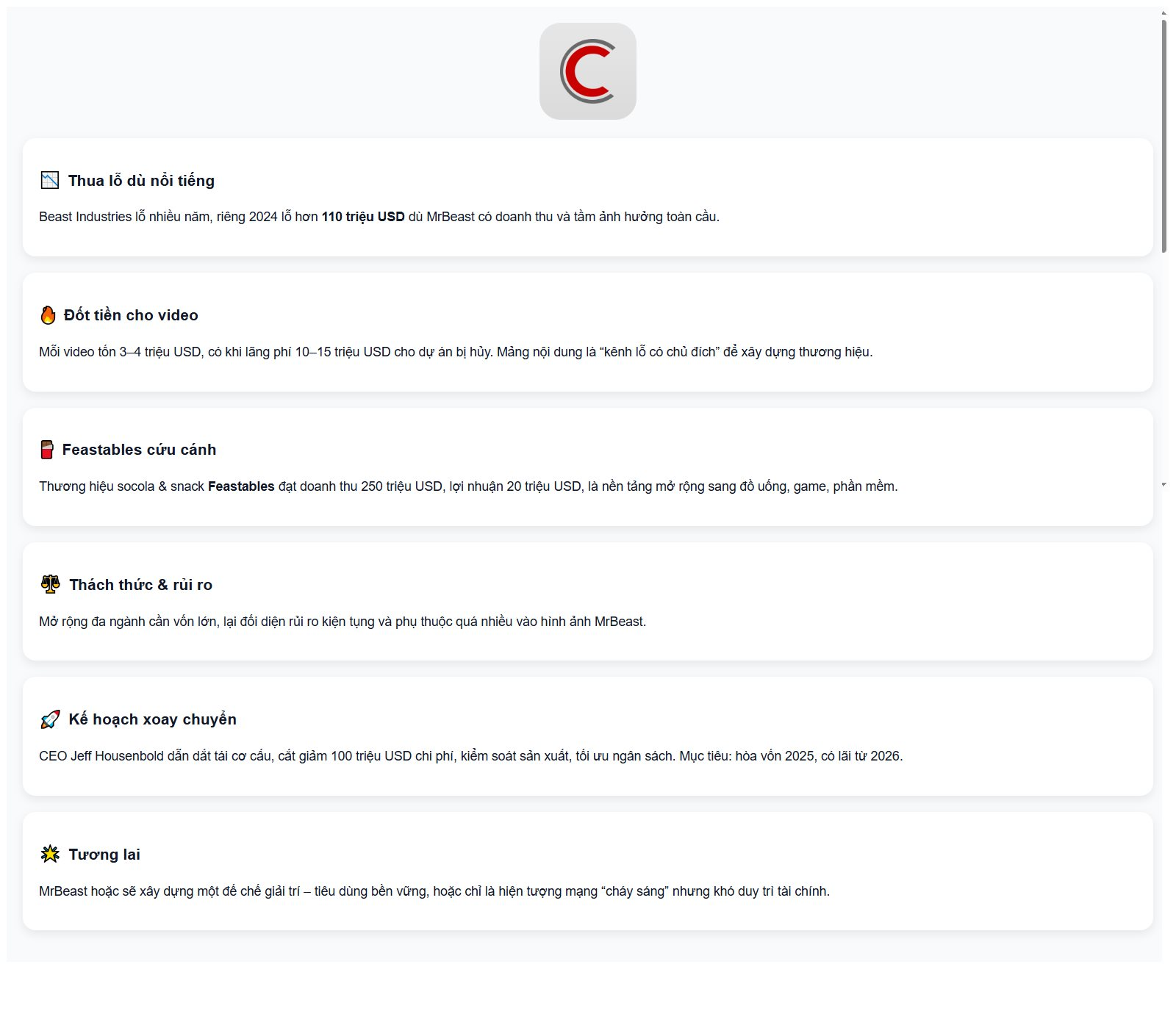 'Vua Youtube' Mr Beast thua lỗ nhiều năm: Đốt 4 triệu USD mỗi video để nổi tiếng, chấp nhận lỗ có chủ đích - Ảnh 2