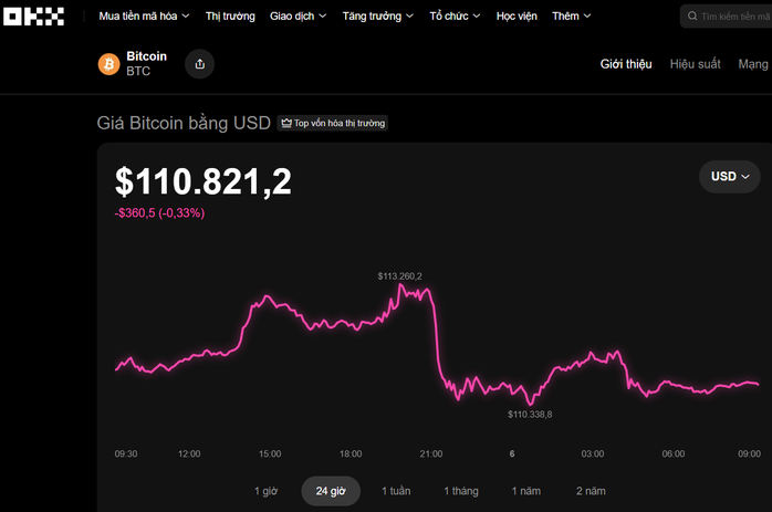 Thị trường tiền số hôm nay, 6-9: Dự báo gây bất ngờ về giá Bitcoin - Ảnh 1