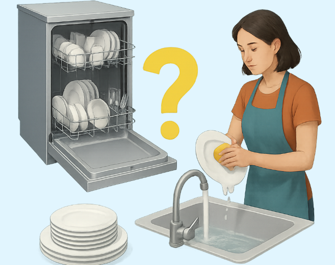 Máy rửa bát: Có thật sự ngốn điện, nước hơn rửa tay? - Ảnh 1