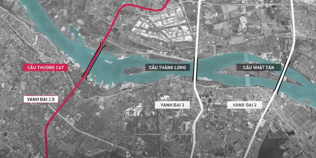 Hà Nội mở gói thầu lớn tại đại dự án 8.000 tỷ vượt sông Hồng, chuẩn bị khởi công vào 10 ngày tới - Ảnh 1