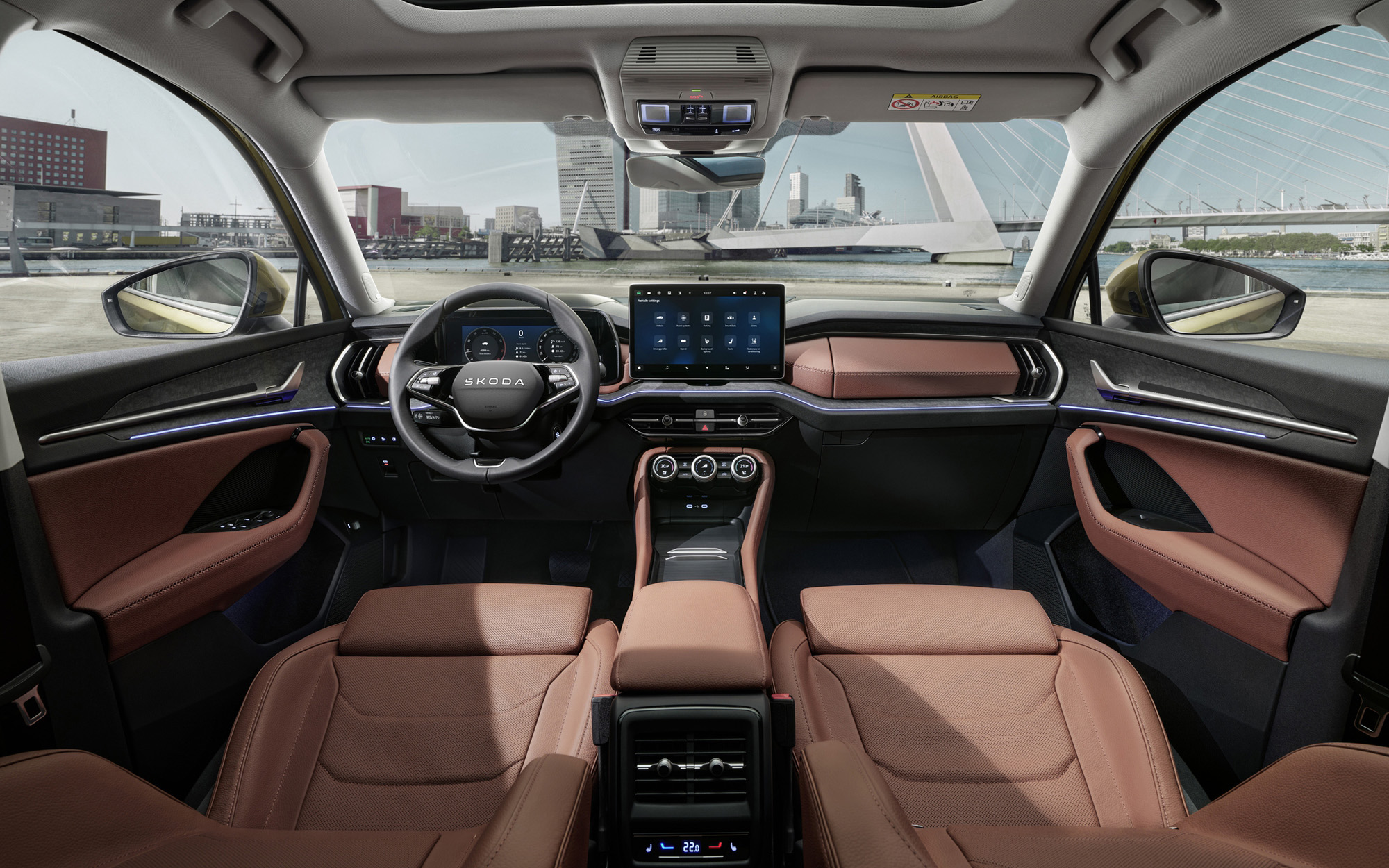 Skoda Kodiaq có giá mới tại Việt Nam: Cao nhất gần 1,5 tỷ đồng, bản 'base' vẫn giảm 81 triệu lăn bánh cạnh tranh Santa Fe, Everest - Ảnh 6