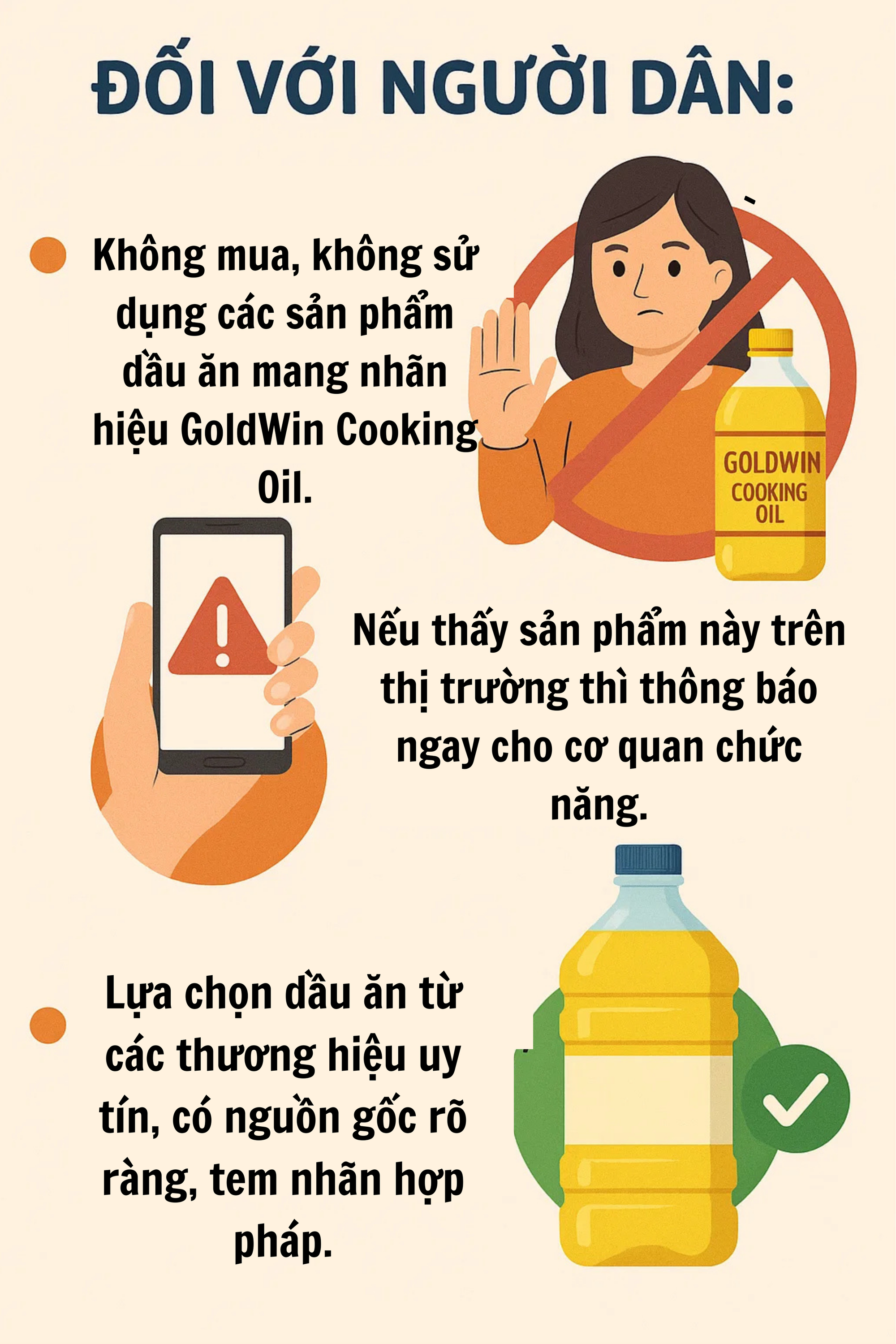 Công an cảnh báo khẩn về một nhãn hiệu dầu ăn tới tất cả người dân - Ảnh 3