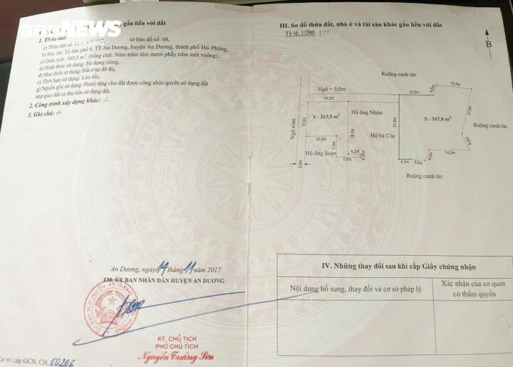 Cán bộ tính sai khiến dân mất gần 100m² đất ở: Đang rà soát, đính chính ‘sổ đỏ’ - Ảnh 2