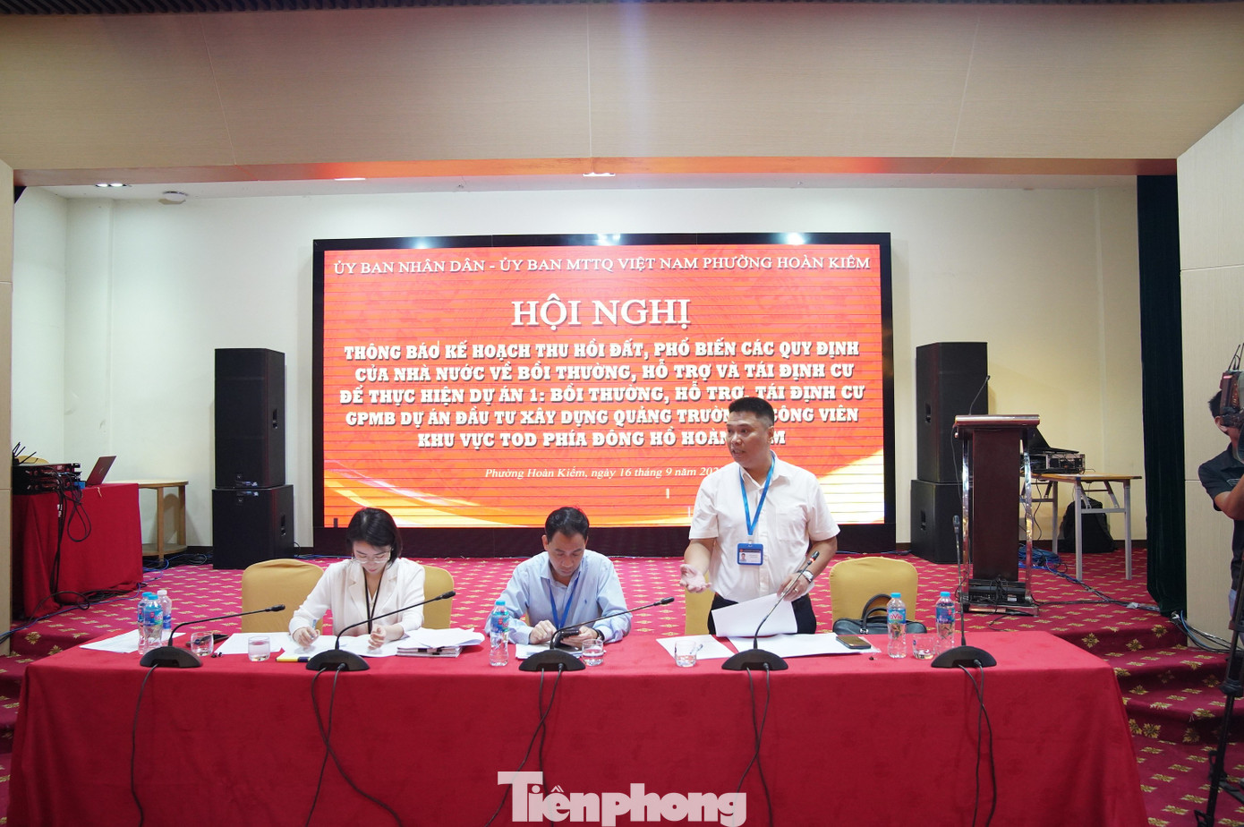 59 hộ dân phía Đông hồ Hoàn Kiếm di dời, tái định cư tại Đông Anh hoặc Việt Hưng - Ảnh 2