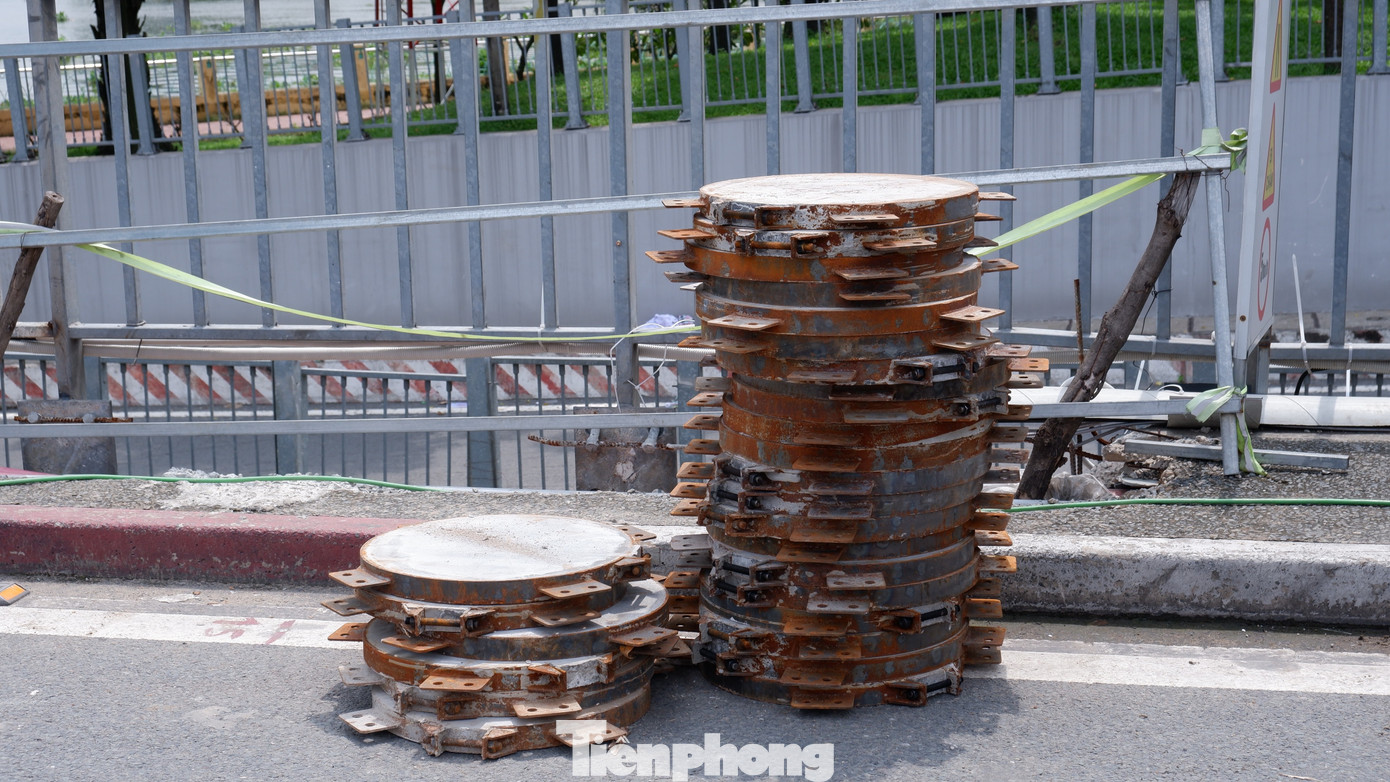 Hiện trạng cầu Bình Triệu 1 sau gần 3 tuần 'thần đèn' nâng tĩnh không - Ảnh 7