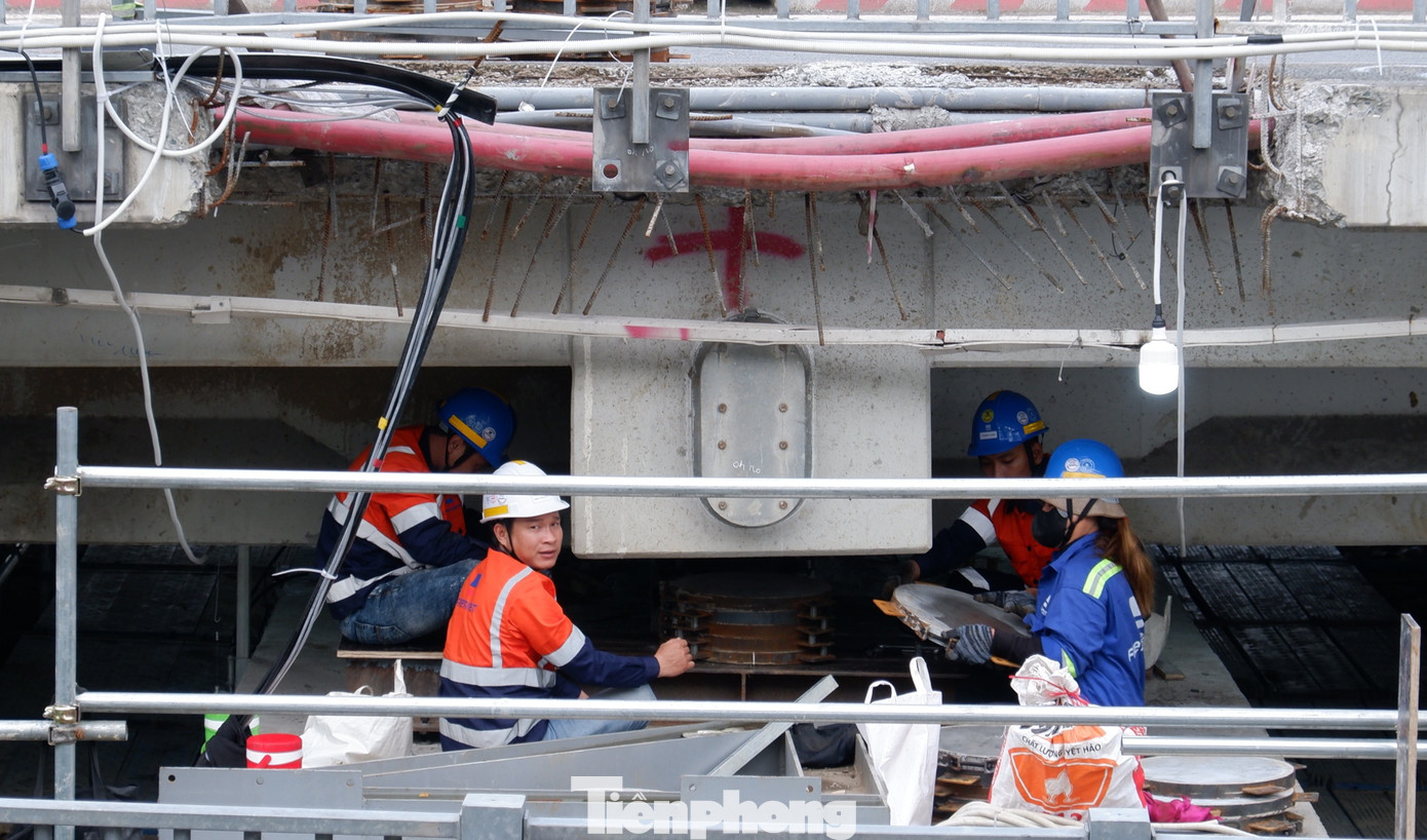 Hiện trạng cầu Bình Triệu 1 sau gần 3 tuần 'thần đèn' nâng tĩnh không - Ảnh 3