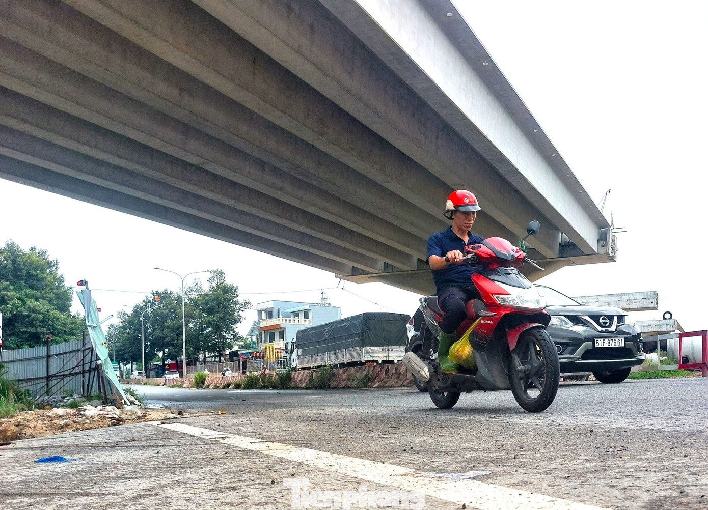 Lộ diện cầu vượt Vành đai 3 đầu tiên qua đường đô thị ở TPHCM - Ảnh 6