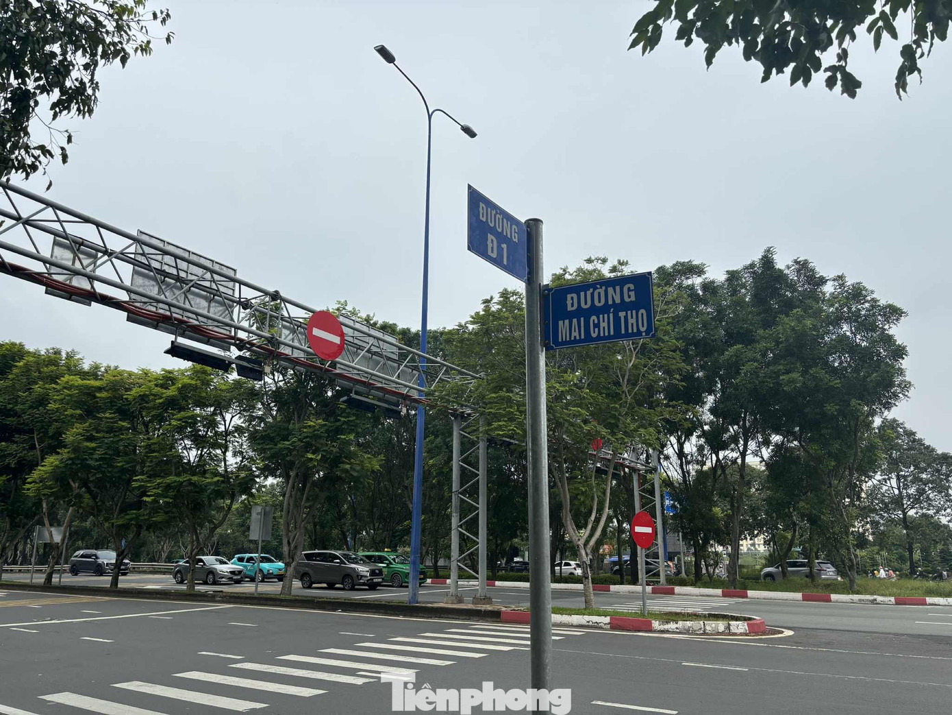 Cận cảnh tuyến đường đầu tiên ở TPHCM sẽ cải tạo thành làn xe đạp - Ảnh 1