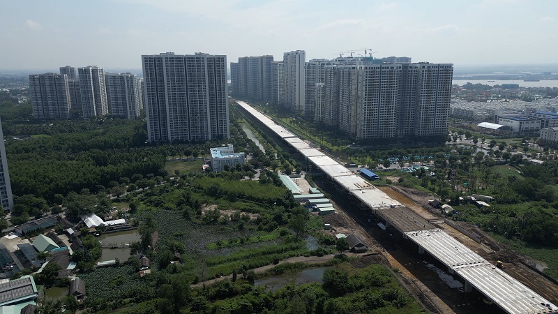 Chỉ còn hơn 2 tháng nữa, người dân có thể di chuyển từ Bình Dương đến Củ Chi bằng đường Vành đai 3 - Ảnh 1