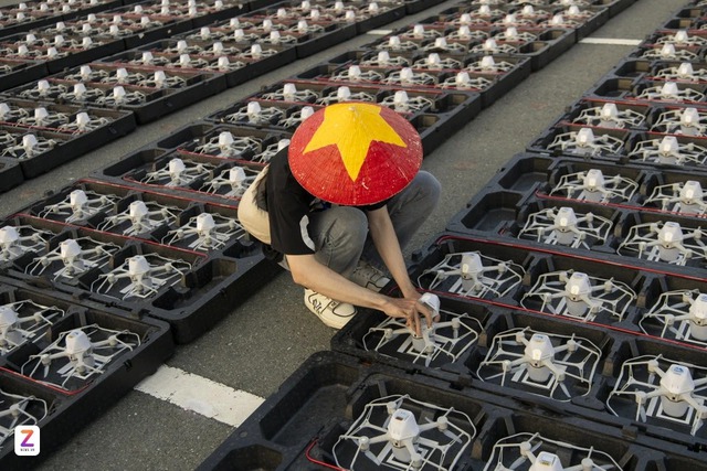 Kỷ lục Guinness mới: Việt Nam huy động 10.518 máy bay không người lái, gấp 3.2 lần thành tích Trung Quốc - Ảnh 2