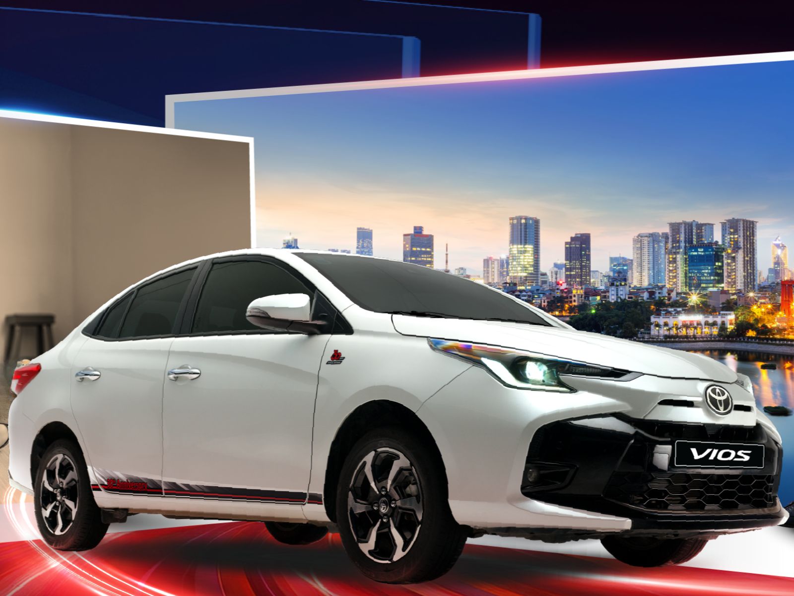Toyota Việt Nam chơi lớn dịp 30 năm: Ra mắt Vios, Veloz Cross, Yaris Cross bản đặc biệt, giới hạn 1.000 chiếc, giá không đổi - Ảnh 4
