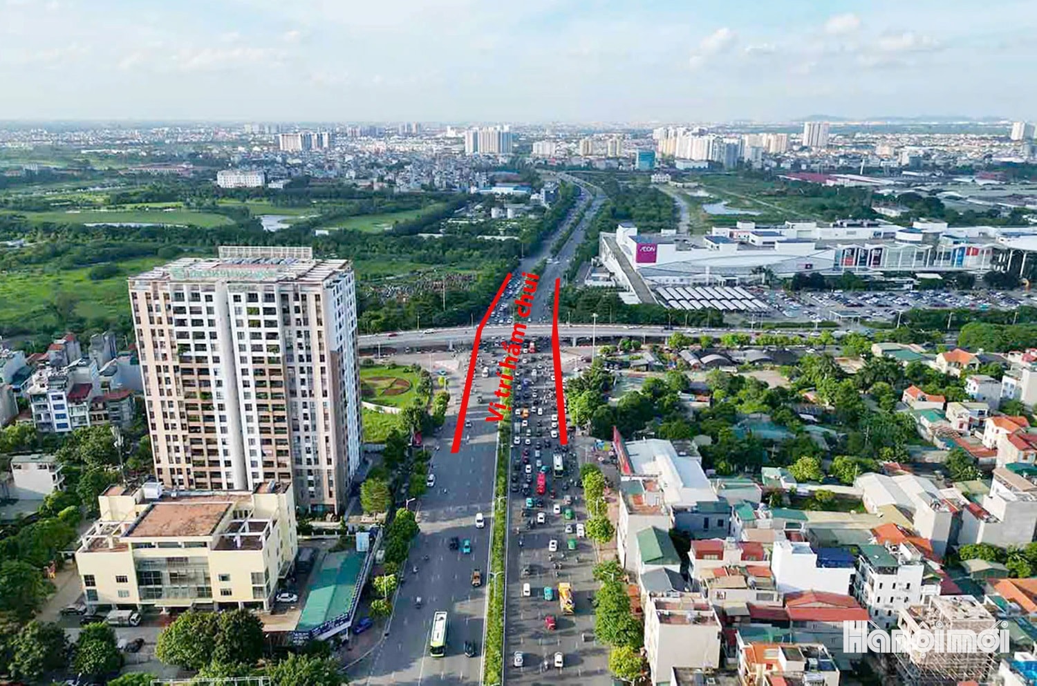 Cận cảnh nút giao Cổ Linh chuẩn bị xây hầm chui gần 750 tỷ đồng vào dịp 10-10 - Ảnh 9