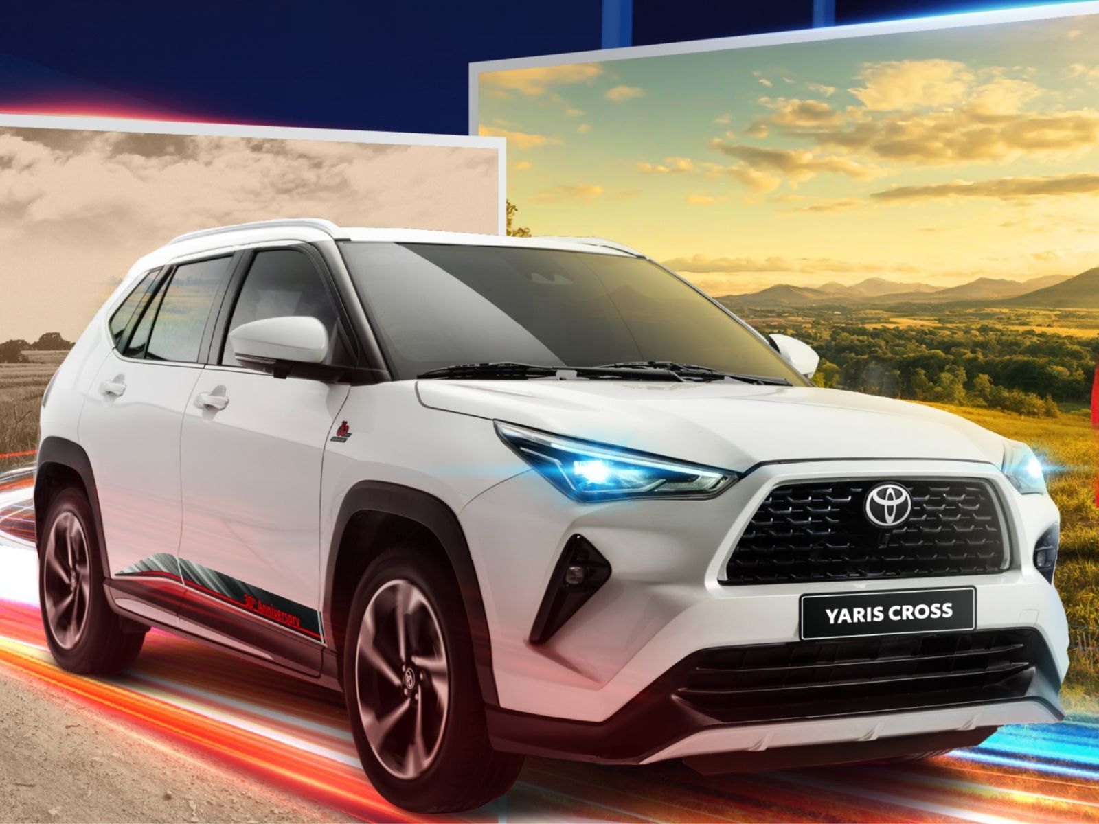 Toyota Việt Nam chơi lớn dịp 30 năm: Ra mắt Vios, Veloz Cross, Yaris Cross bản đặc biệt, giới hạn 1.000 chiếc, giá không đổi - Ảnh 5