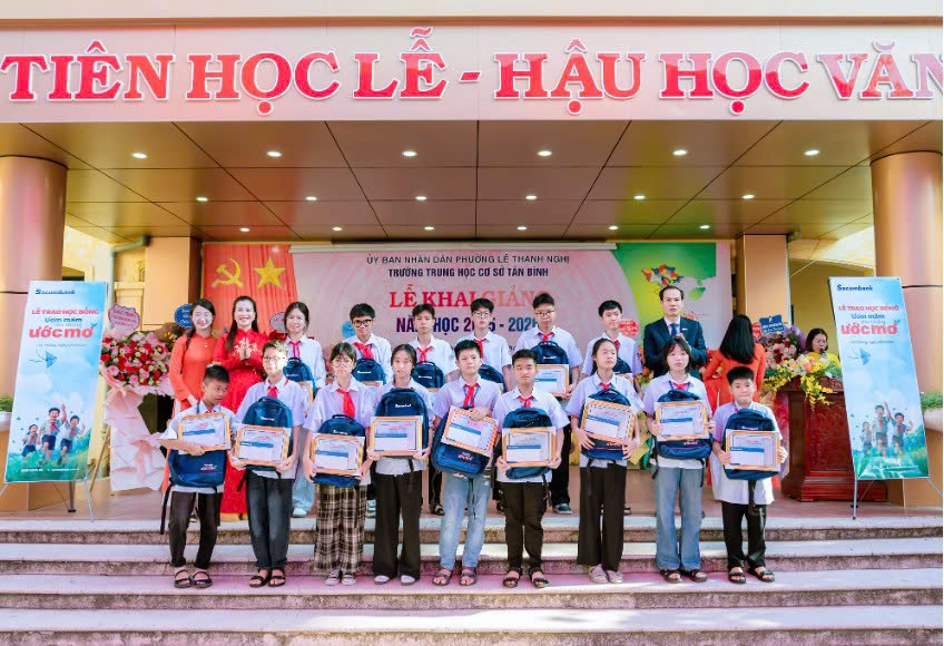 Sacombank “Ươm mầm cho những ước mơ” – Chung tay vun đắp thế hệ trẻ - Ảnh 3