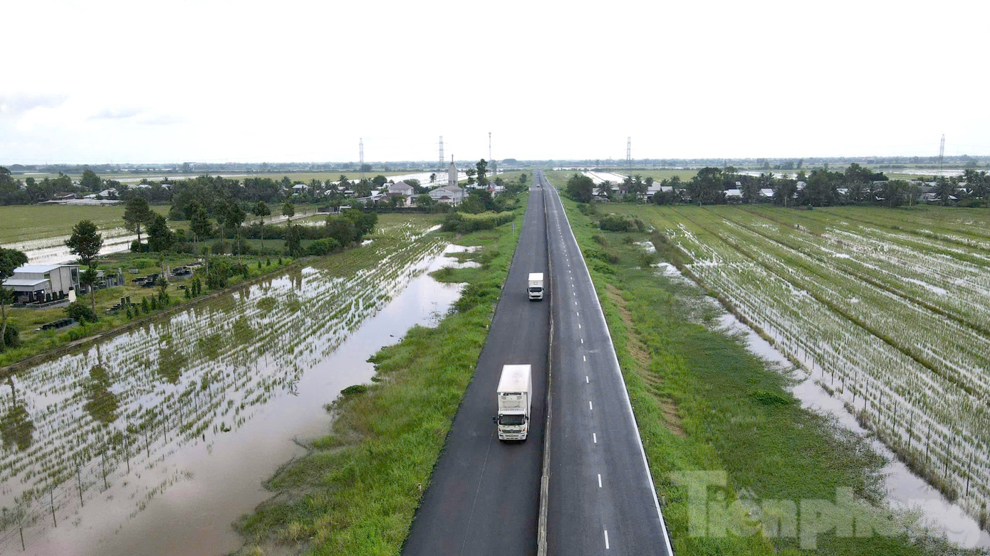 Tuyến đường nối Cần Thơ-An Giang được chi hơn 750 tỷ đồng nâng cấp sắp về đích - Ảnh 2