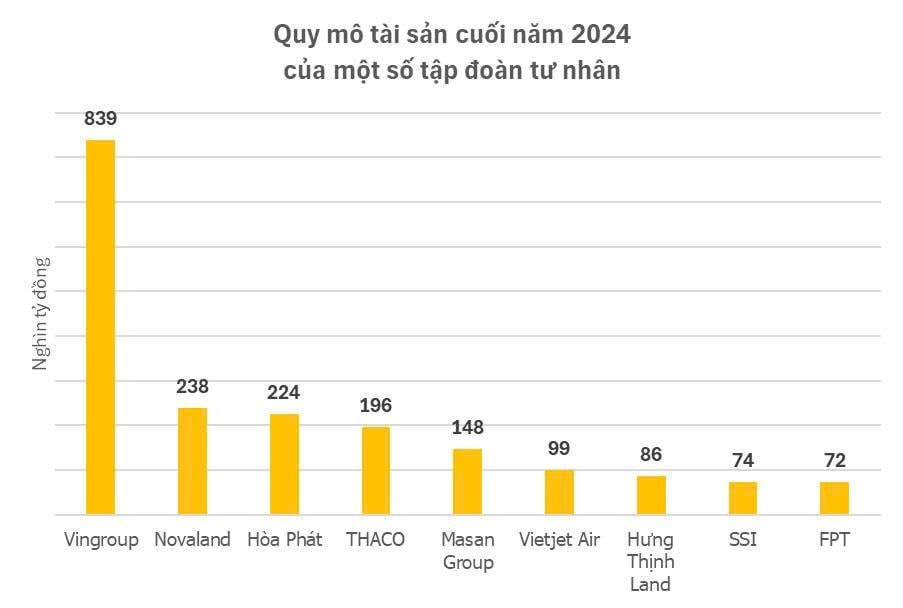 THACO vay ngân hàng thêm 31.000 tỷ trước khi công bố tham vọng đầu tư đường sắt cao tốc, quy mô tài sản tăng vọt lên gần 200.000 tỷ đồng, ngang ngửa Novaland, Hòa Phát - Ảnh 3