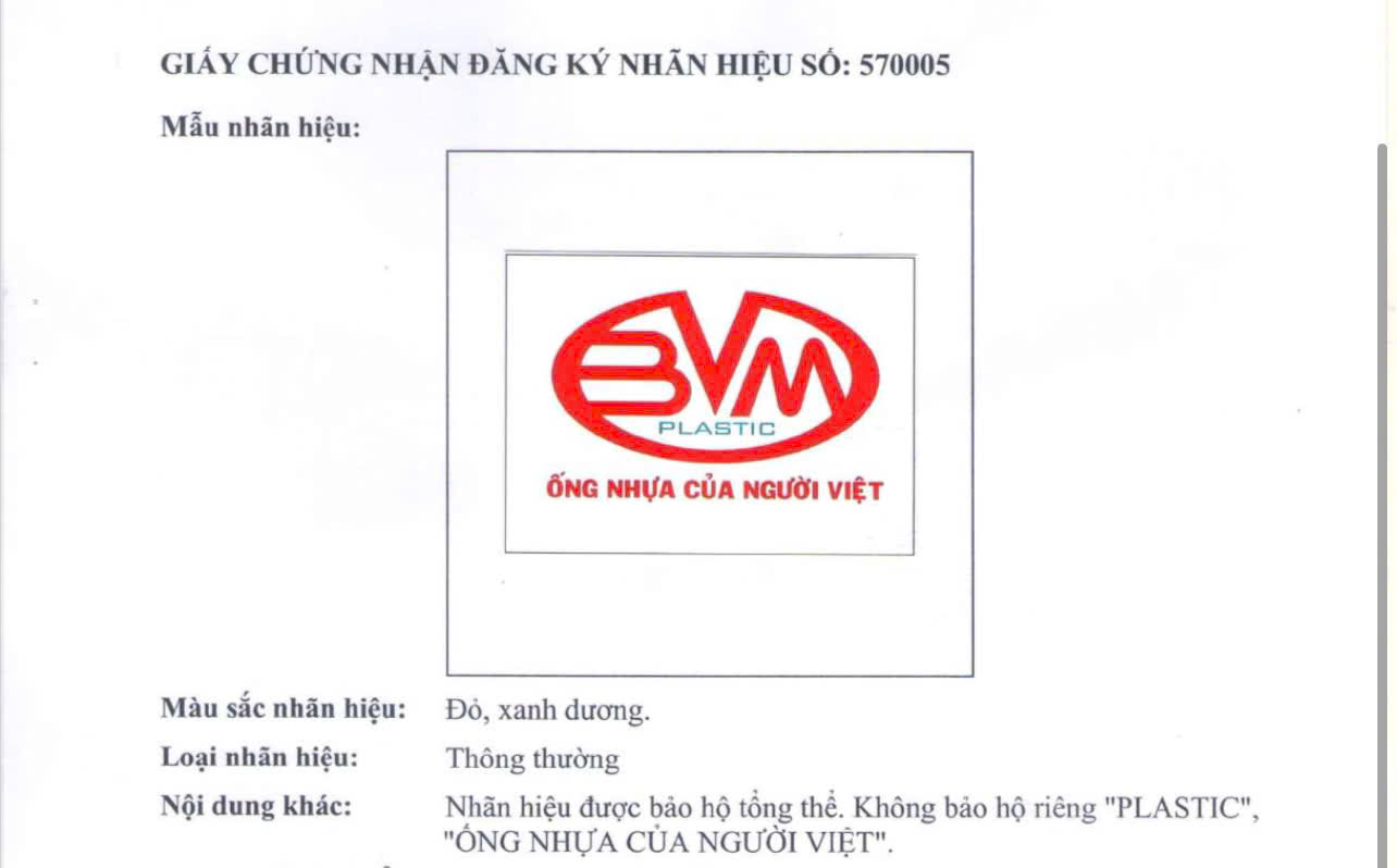 Vụ hai doanh nghiệp nhựa dùng chung từ “Bình Minh”: Bình Minh Việt được công nhận - Ảnh 2