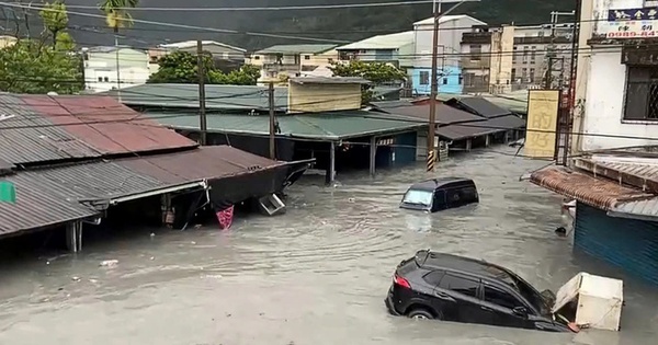 Vỡ hồ chứa ở Đài Loan do siêu bão Ragasa, 14 người chết