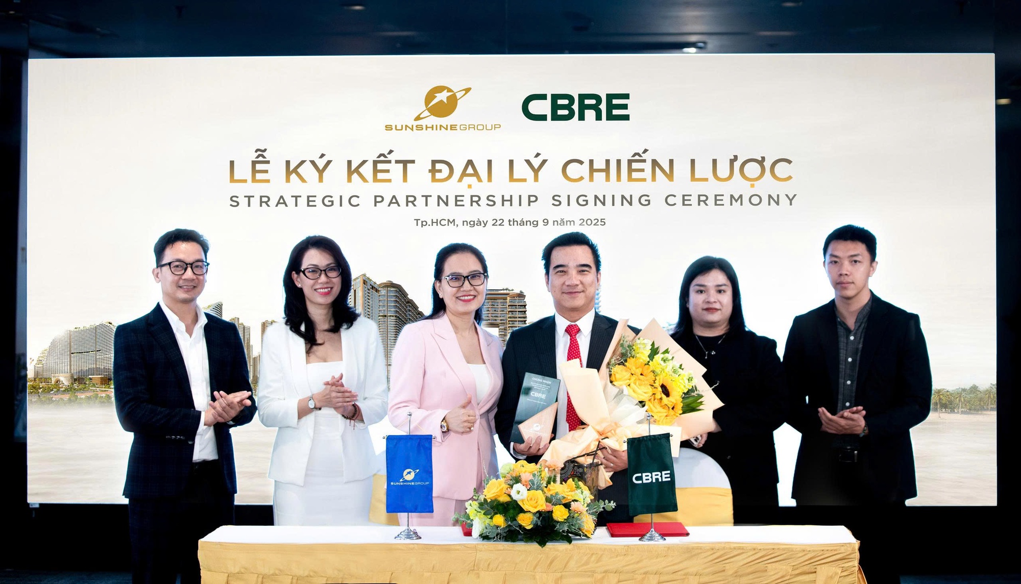 Sunshine Group ký kết hợp tác đại lý phân phối chiến lược cho các dự án tại miền Nam - Ảnh 1