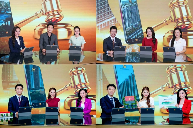 Sunshine Group tiên phong đưa livestream đặt giá bất động sản lên sóng truyền hình - Ảnh 1