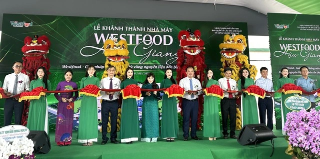 Khánh thành Nhà máy WestFood Hậu Giang vốn đầu tư hơn 666 tỉ đồng - Ảnh 1