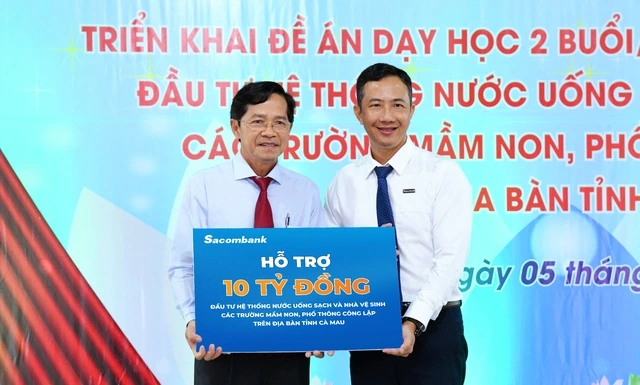 Sacombank ‘Ươm mầm cho những ước mơ’ - chung tay vun đắp thế hệ trẻ - Ảnh 10