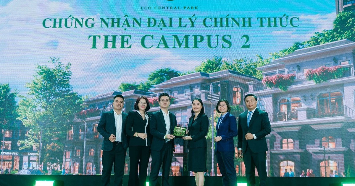 VLand hợp tác Ecopark phân phối The Campus 2 ngay cửa ngõ đô thị gần 200 ha