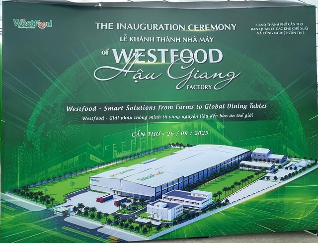 Khánh thành Nhà máy WestFood Hậu Giang vốn đầu tư hơn 666 tỉ đồng - Ảnh 2