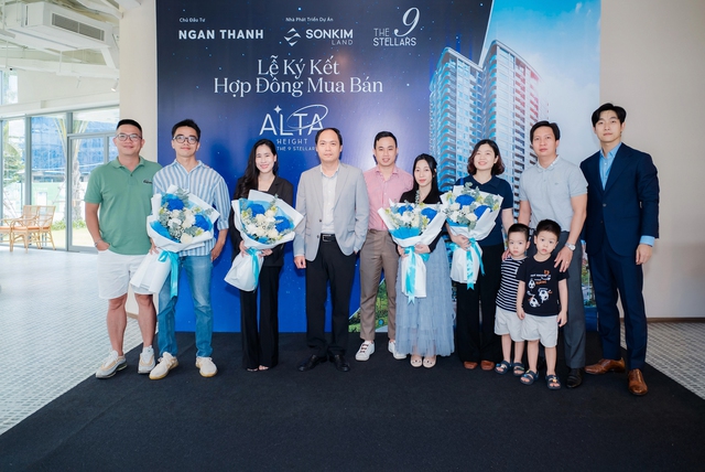 SonKim Land chính thức ký kết hợp đồng mua bán căn hộ Alta Height tại The 9 Stellars - Ảnh 1