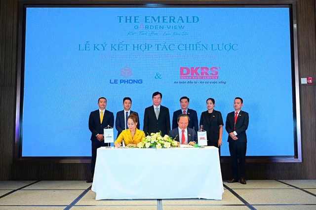 Lê Phong Group ký kết hợp tác chiến lược Dự án The Emerald Garden View - Ảnh 3