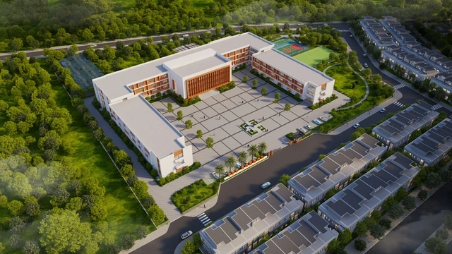 Khởi công trường liên cấp FPT tại đô thị Eco Central Park của nhà sáng lập Ecopark - Ảnh 3