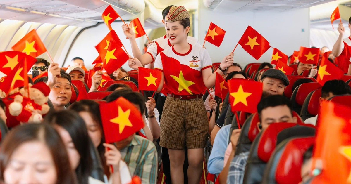 Cùng bay Vietjet và hòa cùng không khí tự hào dịp Quốc khánh 2.9