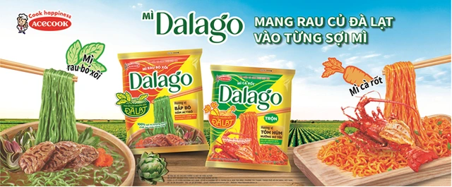 Acecook Việt Nam ra mắt sản phẩm mì ăn liền Dalago - Ảnh 1