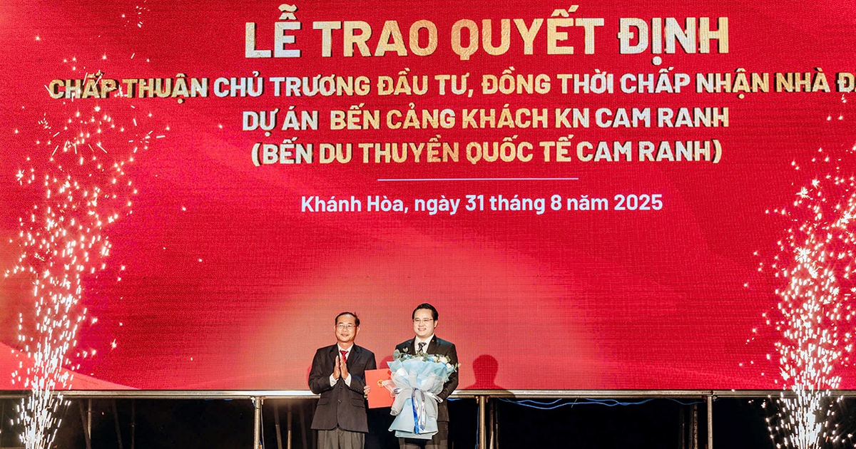 Sắp có bến du thuyền quốc tế tại CaraWorld Cam Ranh