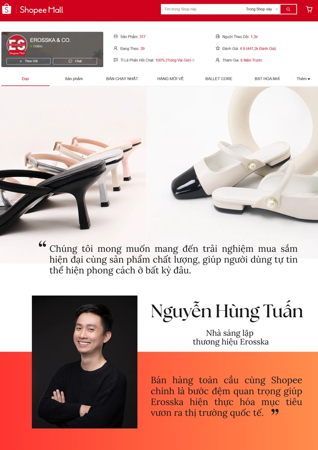 Shopee dẫn lối cho doanh nghiệp giày Việt vươn ra quốc tế - Ảnh 2