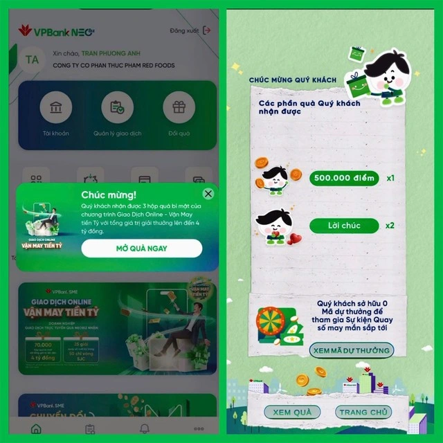 Gần 1 tỉ điểm thưởng đã về tay các doanh nghiệp giao dịch online trên VPBank NEOBiz - Ảnh 2