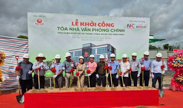 Mebi Farm khởi công tòa nhà điều hành thông minh - Ảnh 1
