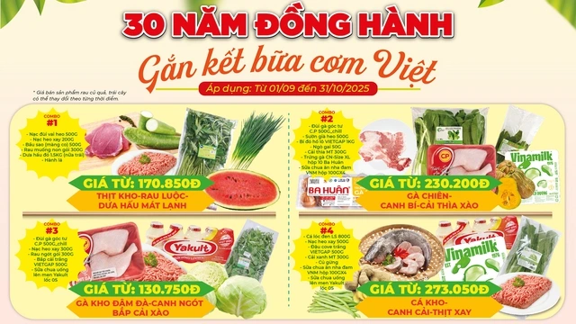 Hệ thống bán lẻ SATRA tung combo ‘đi chợ hộ’ nhân kỷ niệm 30 năm thành lập - Ảnh 1