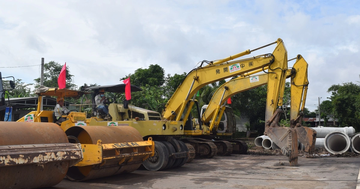 Đồng Tháp: Khởi công dự án đường Nguyễn Văn Tre chào mừng Đại hội Đảng bộ tỉnh